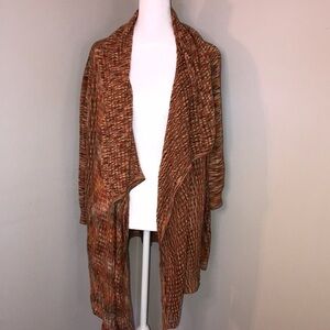 Valerie Bertinelli Sunset Waterfall Cardigan Size 1X​​​